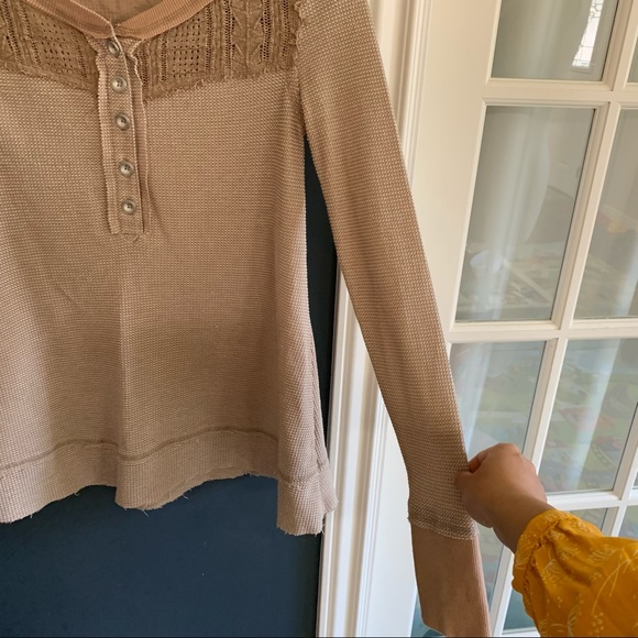Free People We The Free Basic Thermal Top. S - Picture 5 of 12